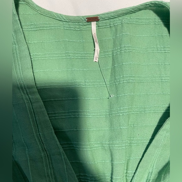 NWOT Free People Midi Dress- Jade Jungle Limited Edition - Picture 7 of 7